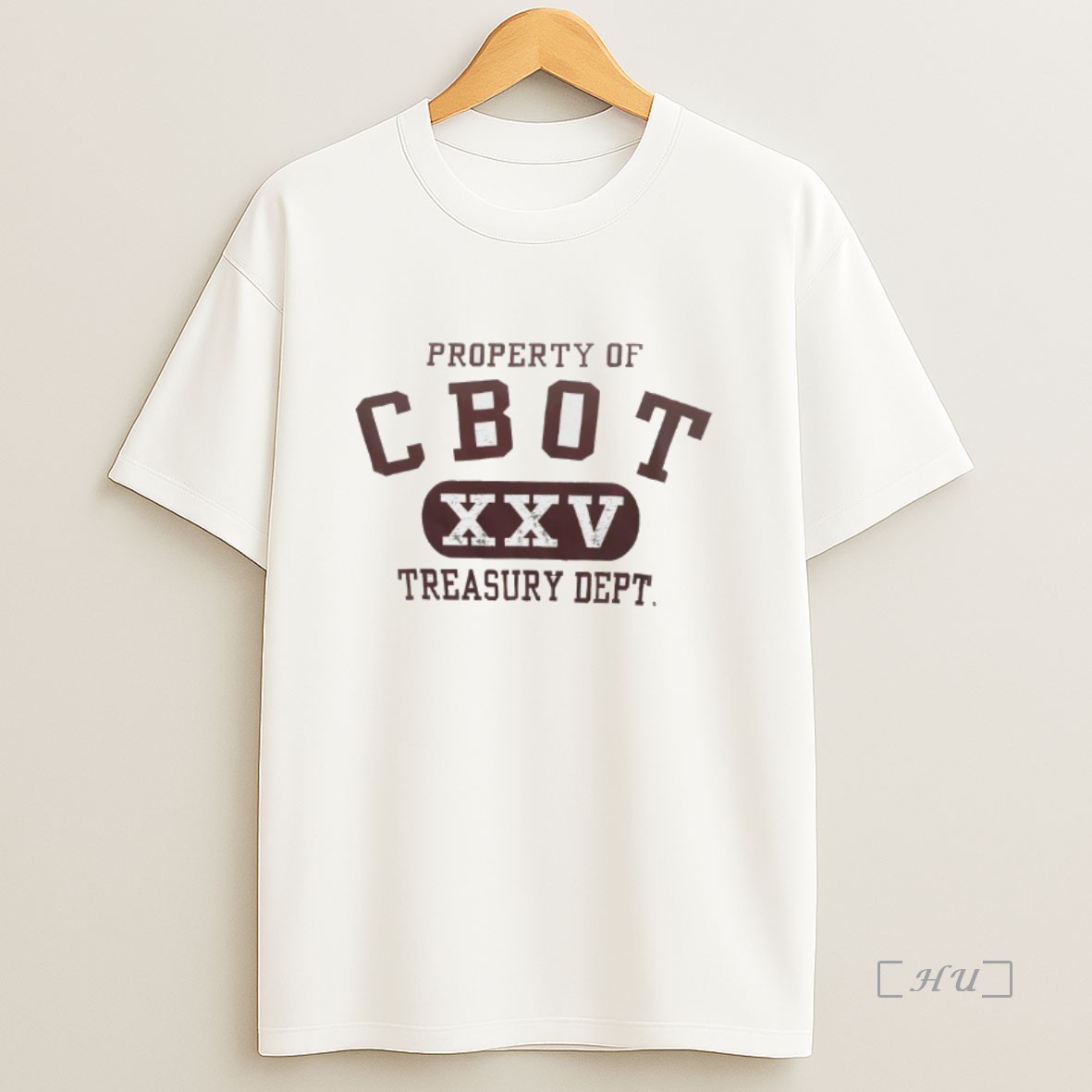 Officials Property Of Cbot Xxv Treasury Dept Sweatshirt Tee Shirt