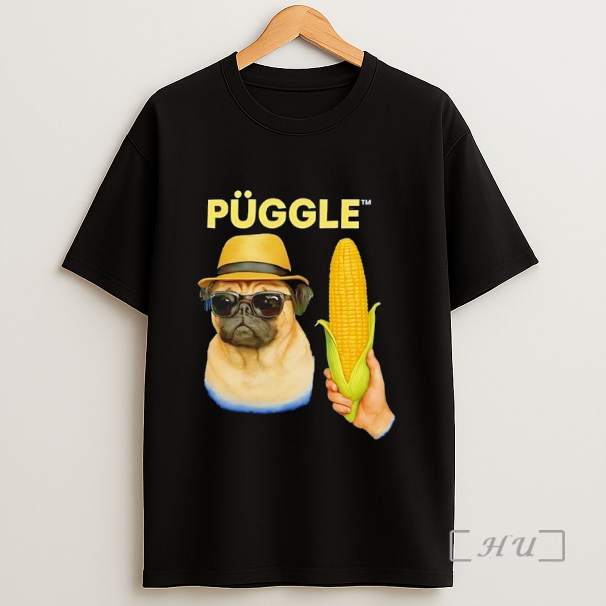 Officials Puggle Pug Corn Sweatshirt Tee Shirt
