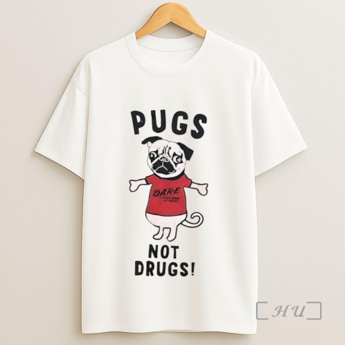 Officials Pugs Not Drugs Dare Sweatshirt Tee Shirt