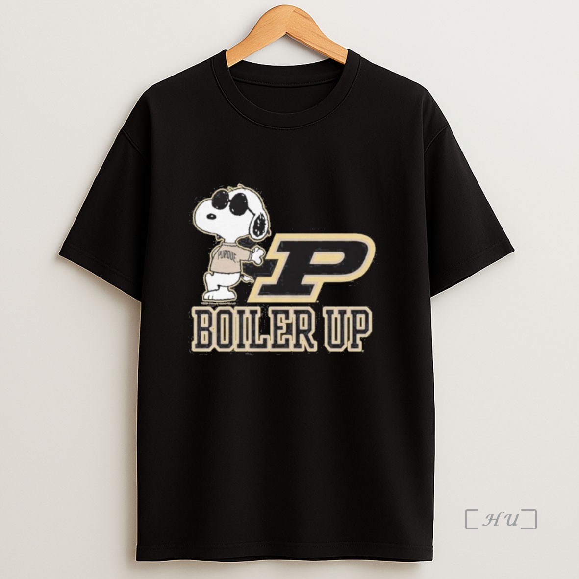 Officials Purdue Boilermakers Snoopy Joe Cool Sweatshirt Tee Shirt