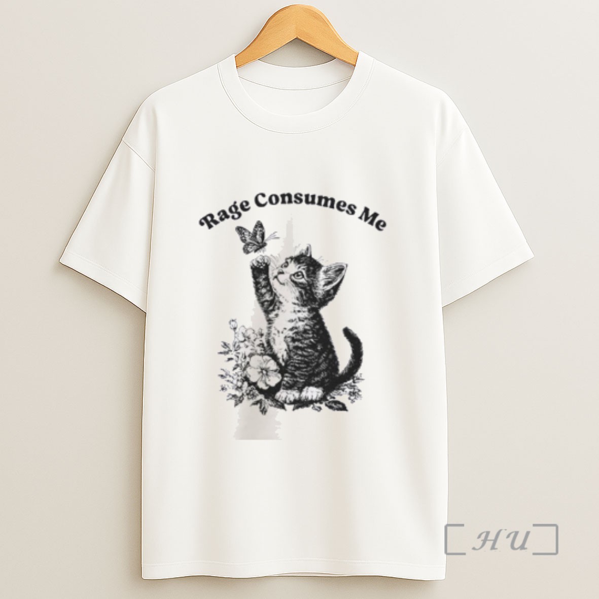 Officials Rage Consumes Me Cute Cat Meme Sweatshirt Tee Shirt