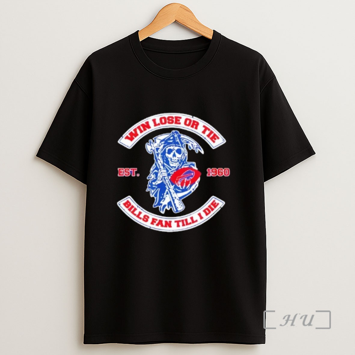 Officials Reaper Win Lose Or Tie Buffalo Bills Fan Till I Die Sweatshirt Tee Shirt