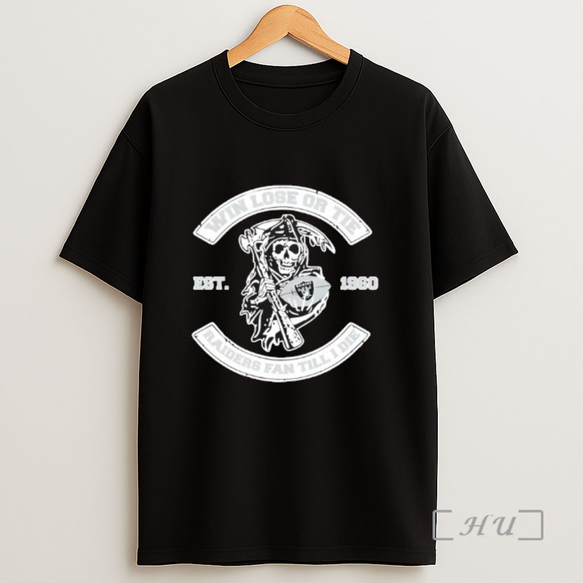 Officials Reaper Win Lose Or Tie Las Vegas Raiders Fan Till I Die Sweatshirt Tee Shirt