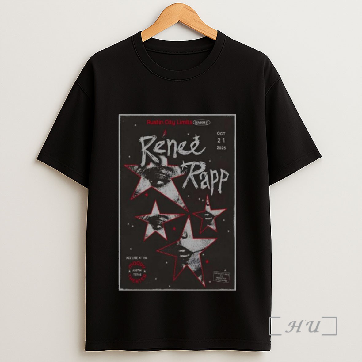 Officials Renee Rapp Fall Tour 2025 The Moody Theater Austin New Long Sleve Sweatshirt Tee Shirt