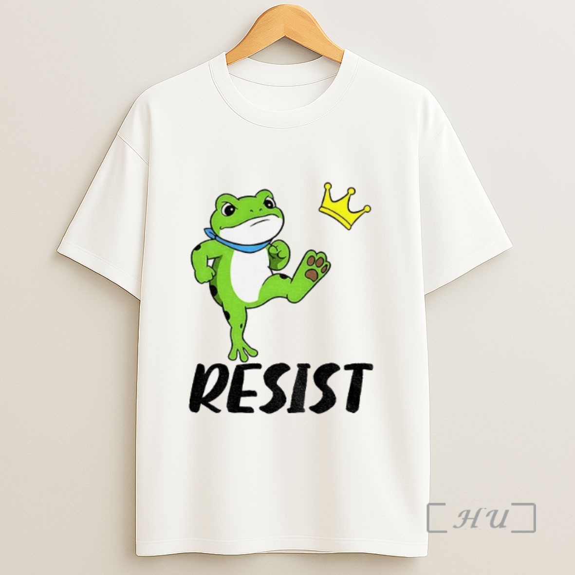 Officials Resist Portland Frog Kicks Crown Political Anti Maga Sweatshirt Tee Shirt