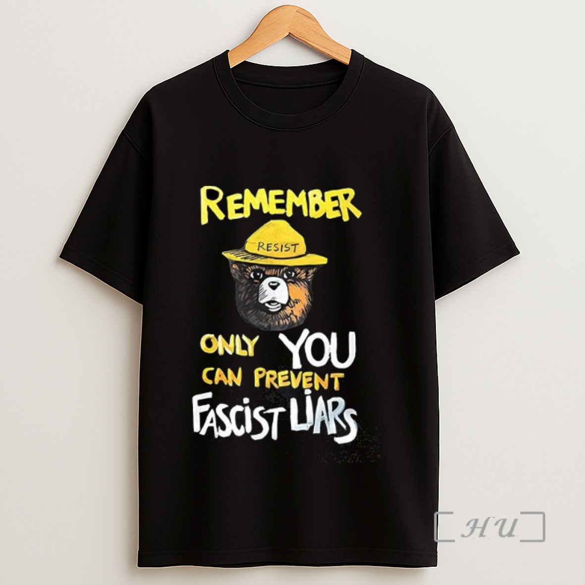 Officials Resist Bear Remember Only You Can Prevent Fascist Liars Sweatshirt Tee Shirt