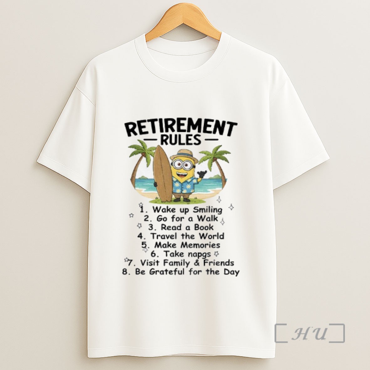 Officials Retirement Rules Wake Up Smiling Go For A Walk Read A Book Travel The World Make Memories Take Napgs Sweatshirt Tee Shirt