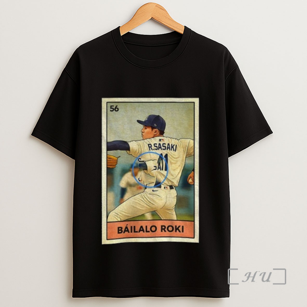 Officials Roki Sasaki Bailalo Roki Los Angeles Dodgers Baseball Mlb 2025 Card Sweatshirt Tee Shirt