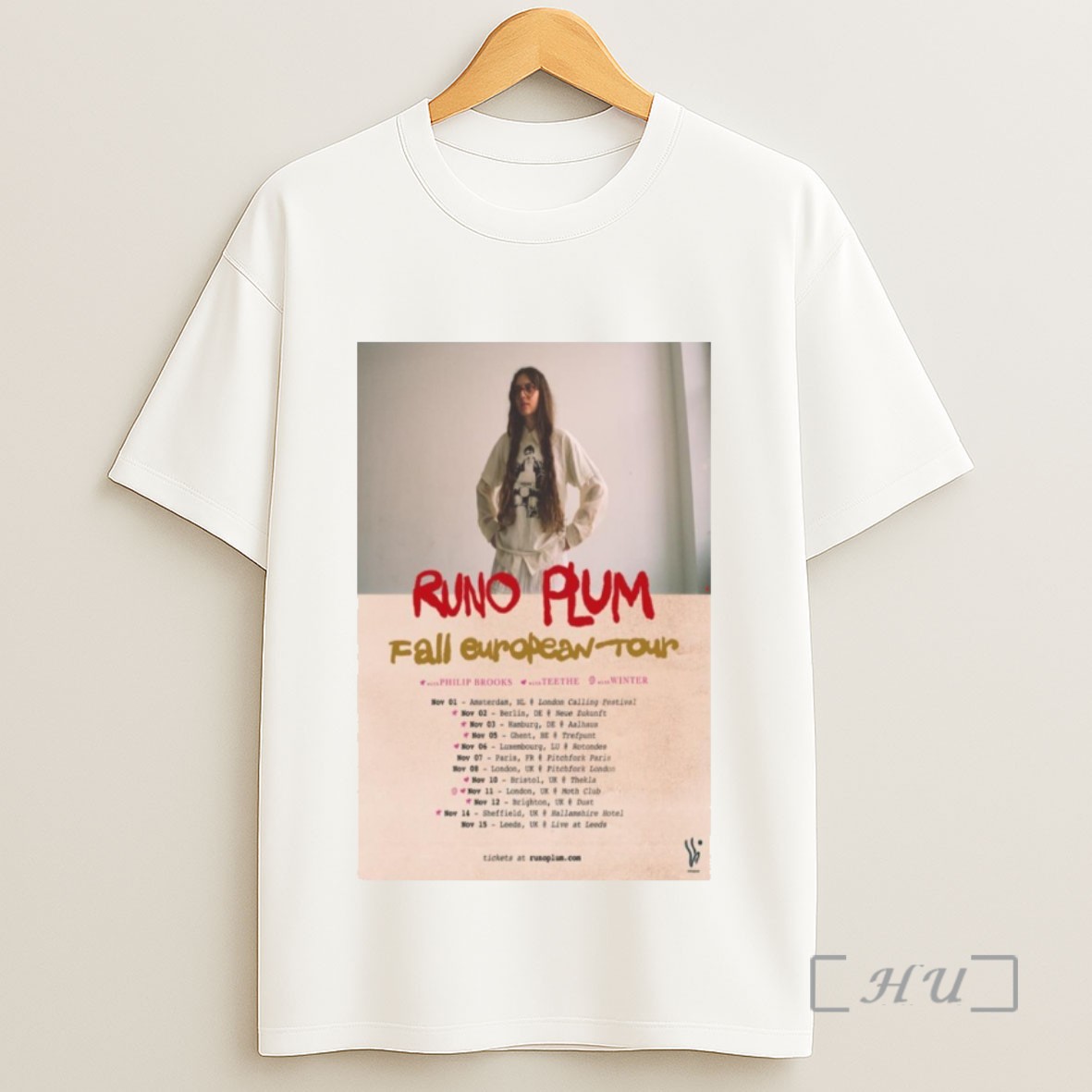 Officials Runo Plum Fall European Tour 2025 Sweatshirt Tee Shirt
