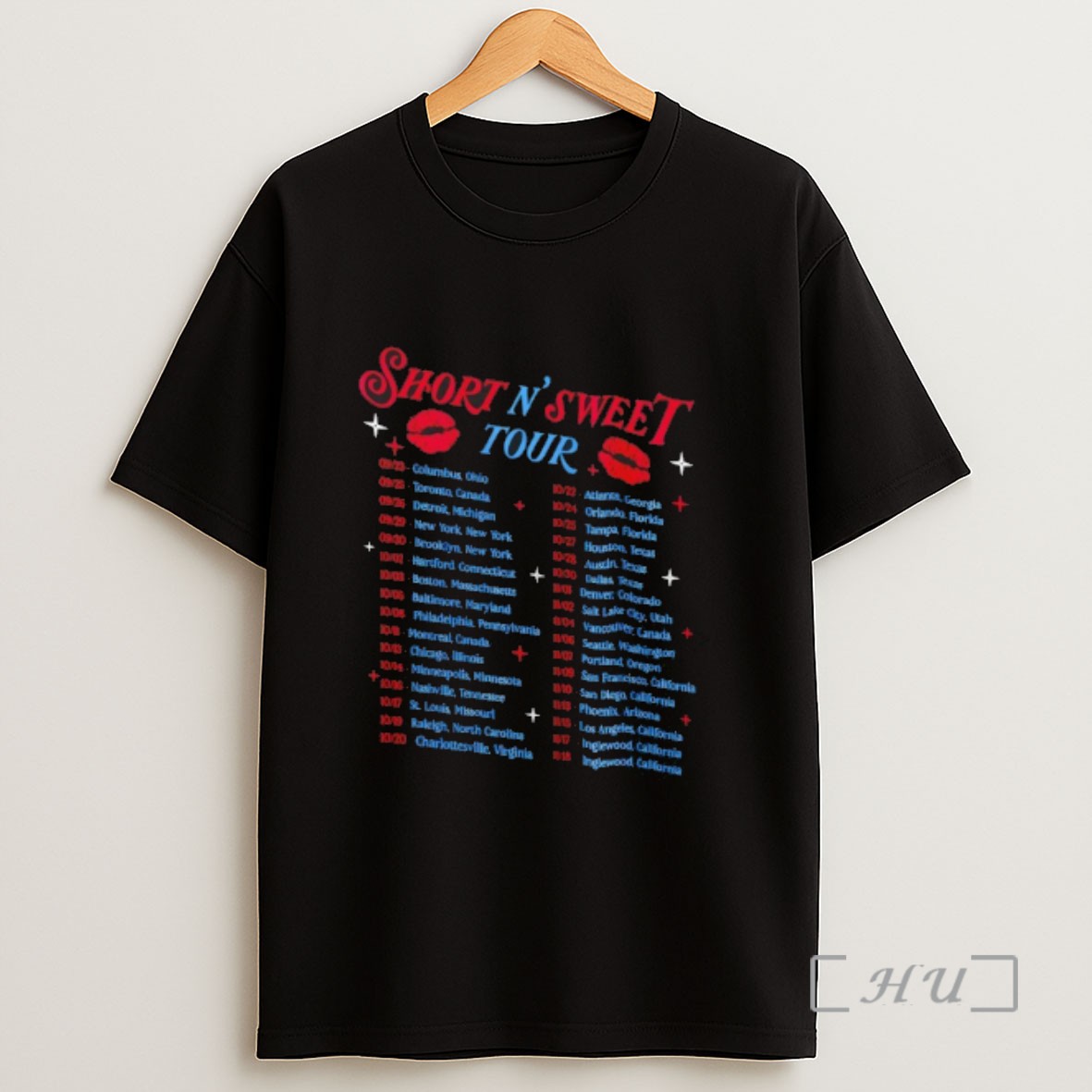 Officials Sabrina Carpenter Short N Sweet Tour 2025 Pop Star Concert Sweatshirt Tee Shirt