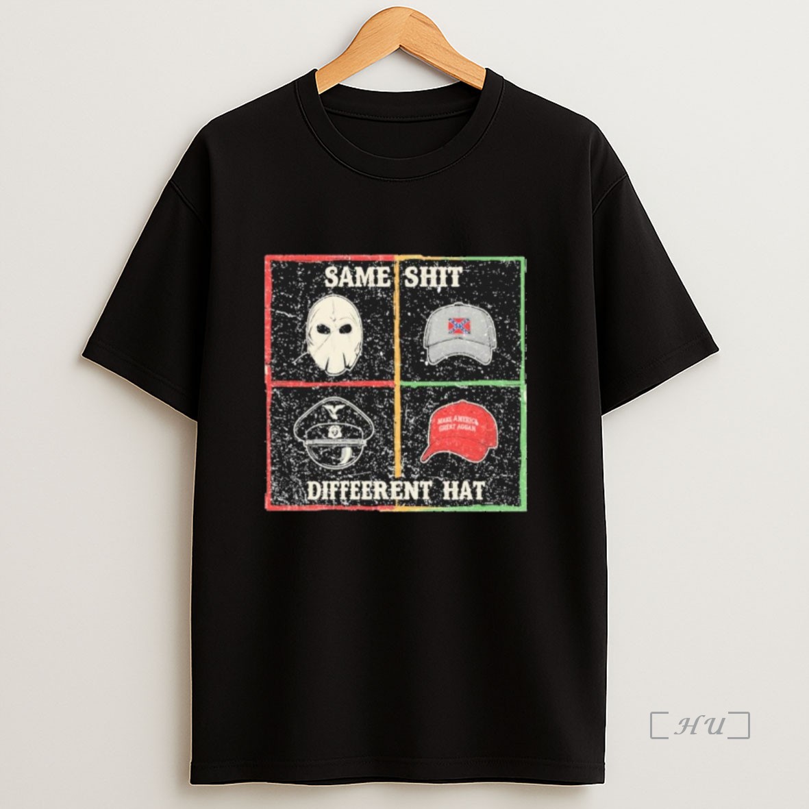 Officials Same Shit Different Hat Stop The Fascist Circus Sweatshirt Tee Shirt