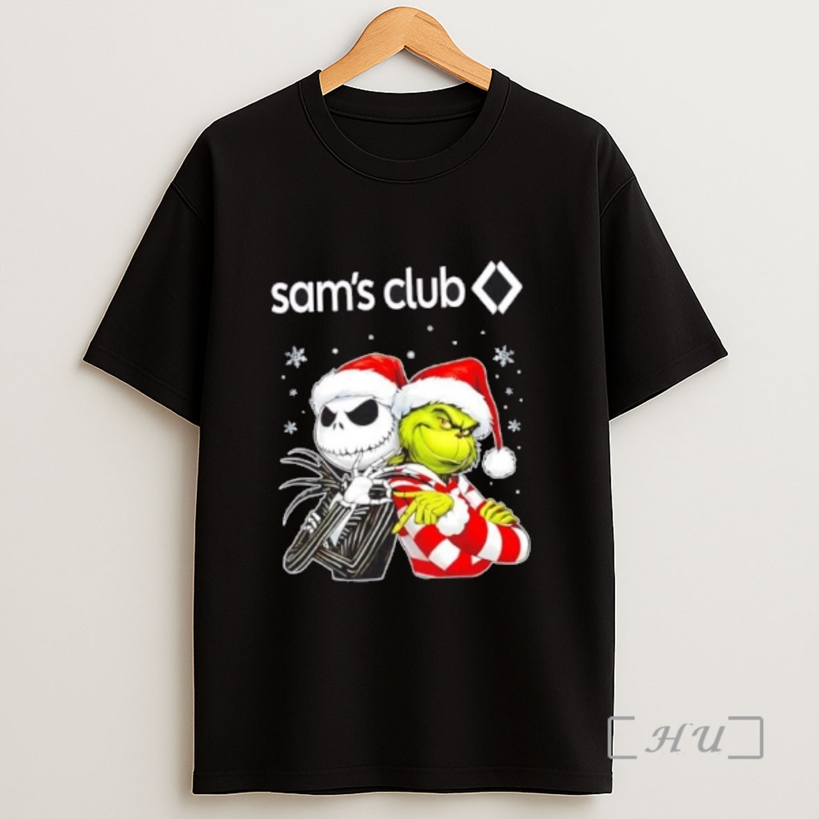Officials Sams Club X Jack Skellington And Grinch Six Seven Merry Christmas Sweatshirt Tee Shirt