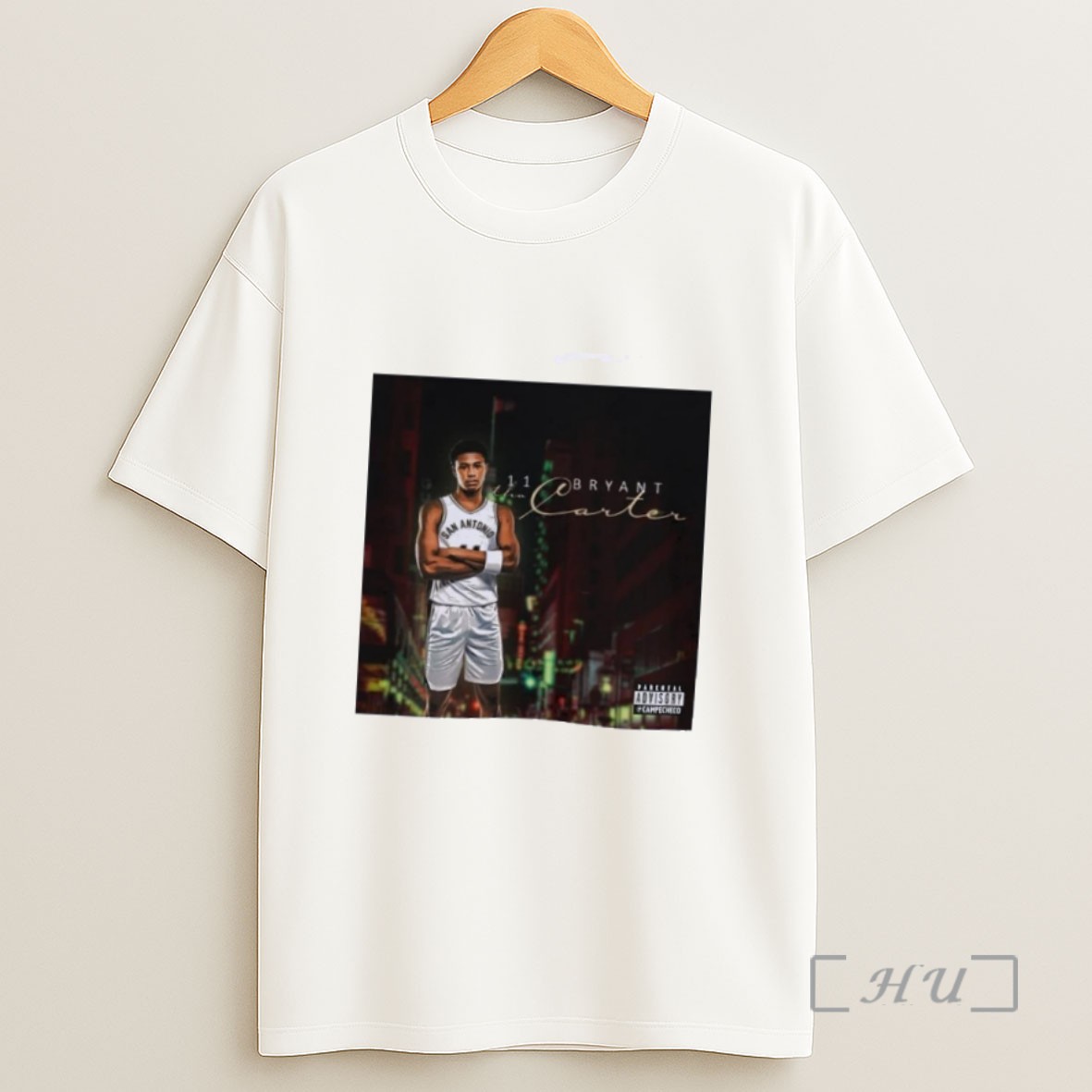 Officials San Antonio Spurs Tha Carter Bryant Sweatshirt Tee Shirt