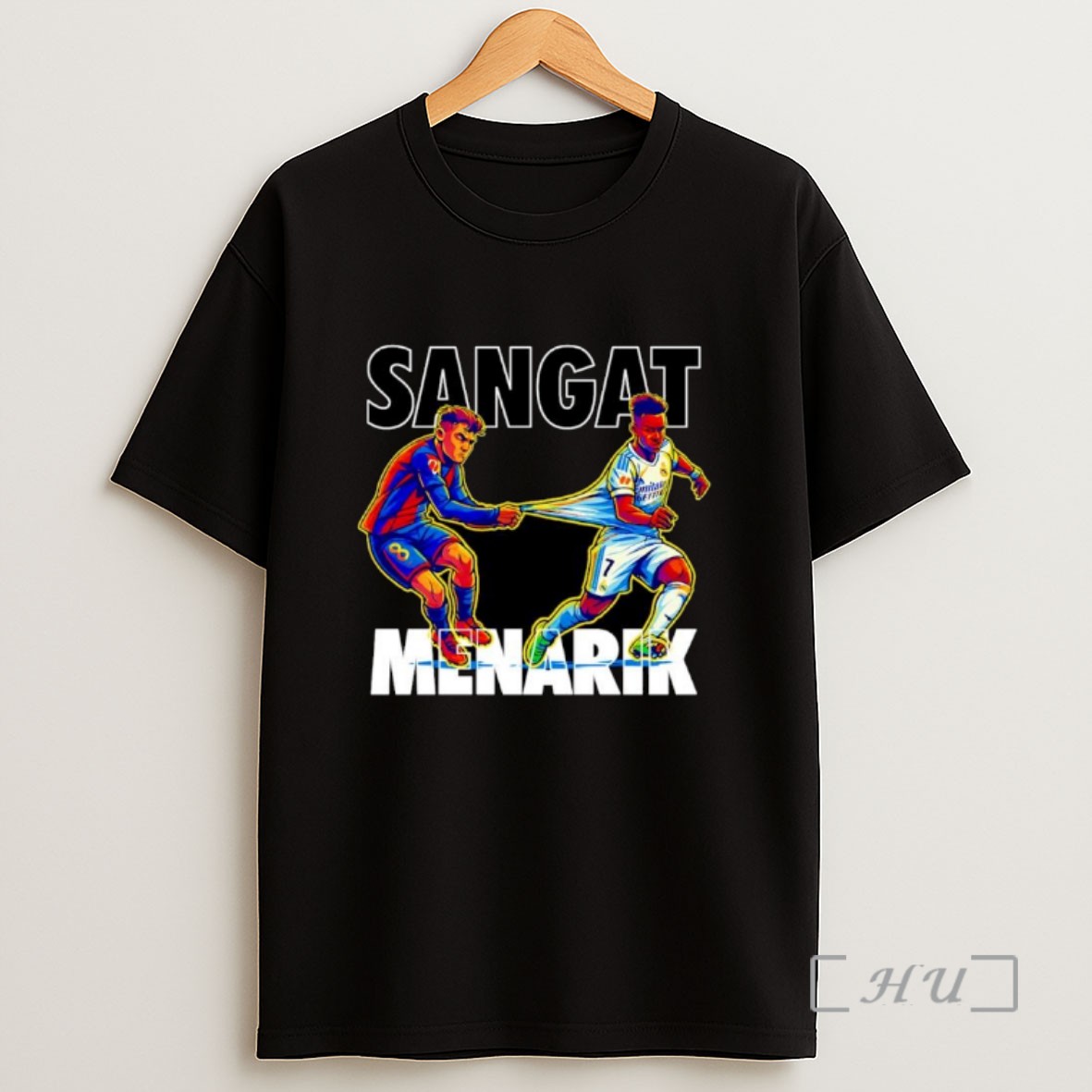 Officials Sangat Menarik Pedri Pulling Vini Jr 7 Ornaments Sweatshirt Tee Shirt