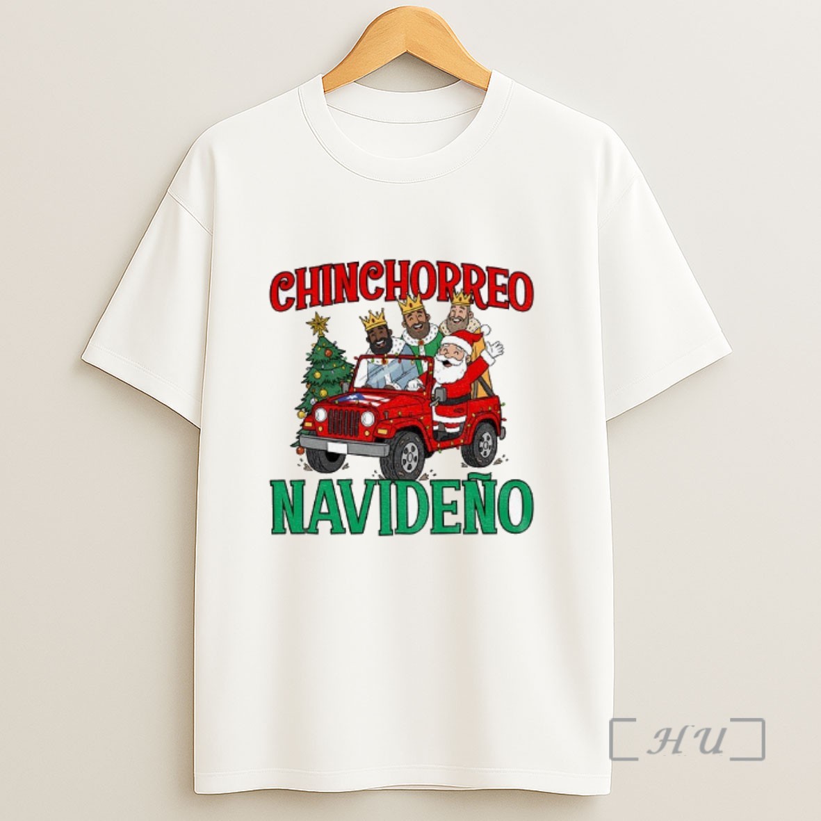 Officials Santa Claus Three Kings Chinchorreo Boricua Puerto Rico Christmas Sweatshirt Tee Shirt