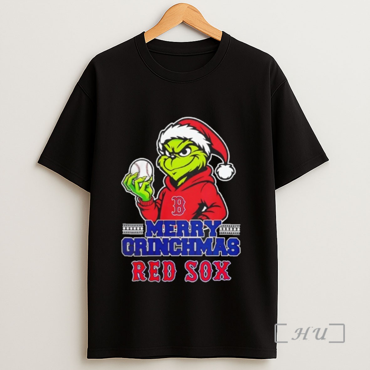Officials Santa Grinch Wears Boston Red Sox Baseball Merry Christmas 2025 Sweatshirt Tee Shirt