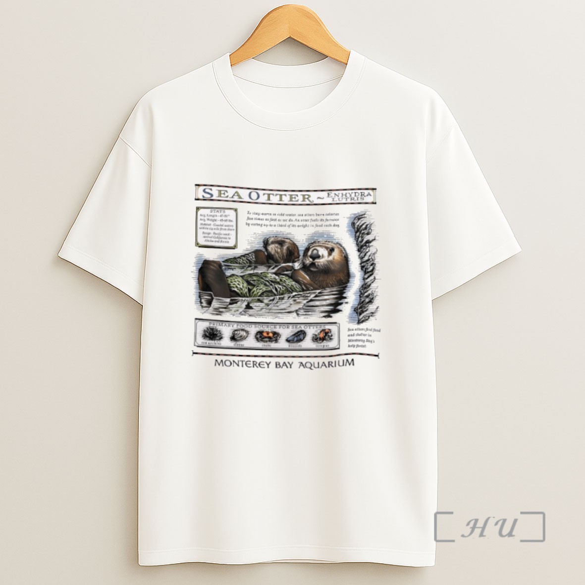 Officials Sea Otters Monterey Bay Aquarium Sweatshirt Tee Shirt