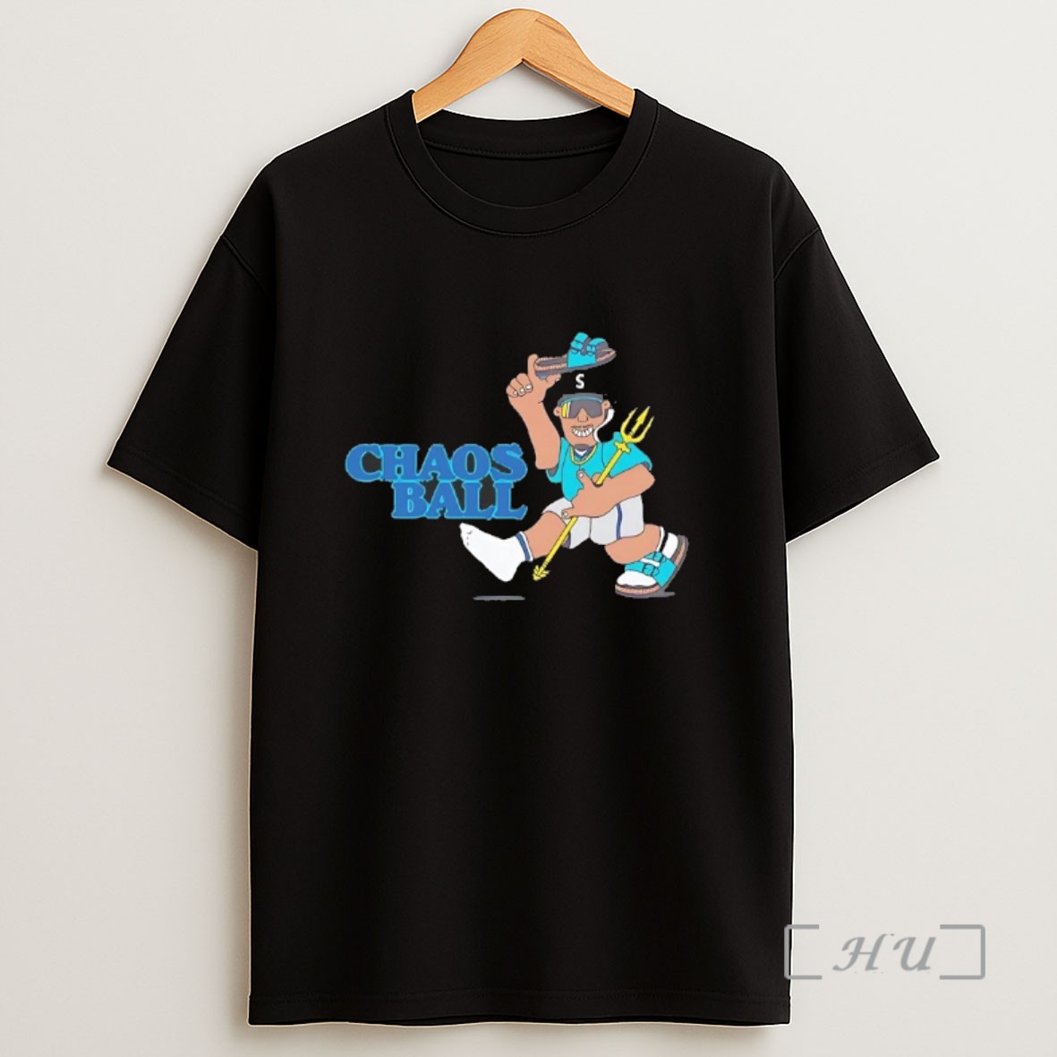 Officials Seattle Mariners Trident Chaos Ball Sweatshirt Tee Shirt