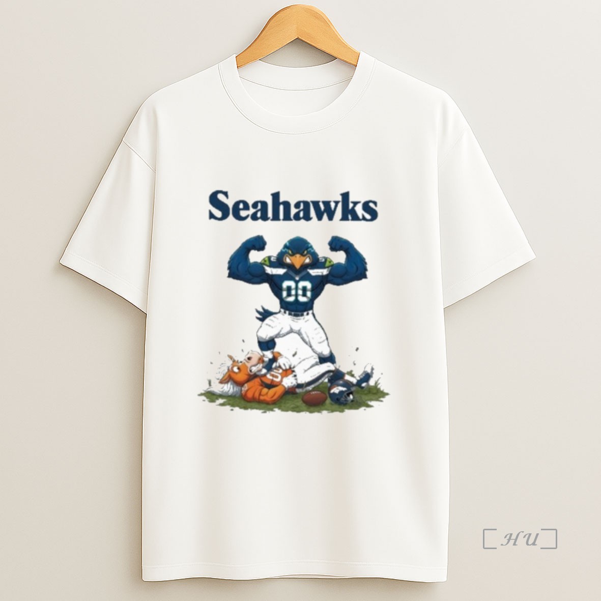 Officials Seattle Seahawks Vs Denver Broncos Baseball Sweatshirt Tee Shirt