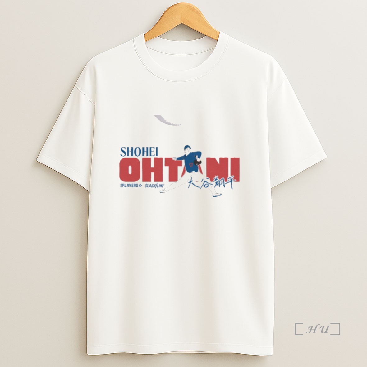Officials Shohei Ohtani Kanji Los Angeles Dodgers Mlb Slash Line Signature Sweatshirt Tee Shirt
