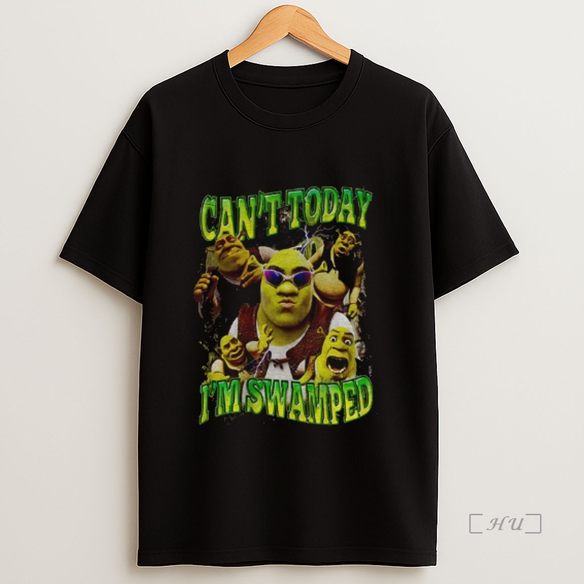 Officials Shrek Meme Cant Today Im Swamped Sweatshirt Tee Shirt