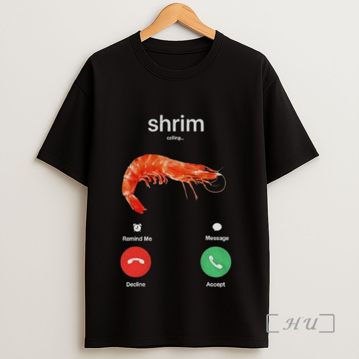 Officials Shrimp Is Calling Misspelled Shrimp Calling Joke Meme Sweatshirt Tee Shirt