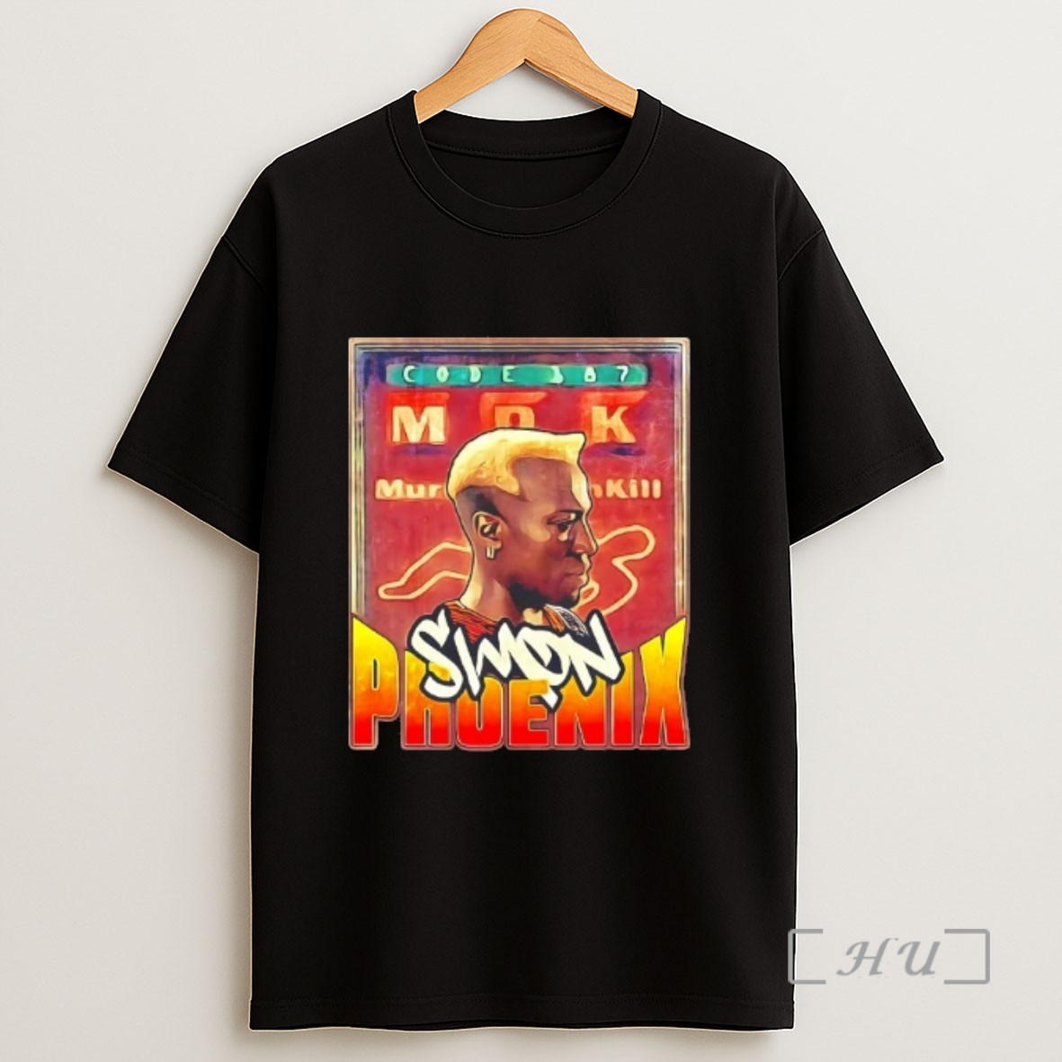 Officials Simon Phoenix Half Face Demolition Man Sweatshirt Tee Shirt