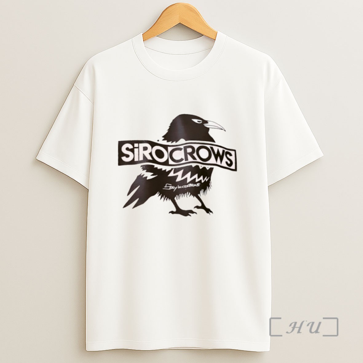 Officials Sirocrows Stay In Contrast Sweatshirt Tee Shirt