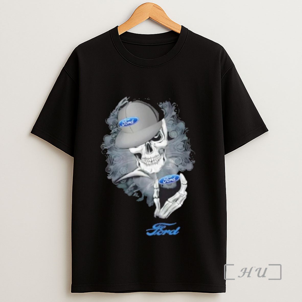 Officials Skeleton X Ford Graphic Sweatshirt Tee Shirt