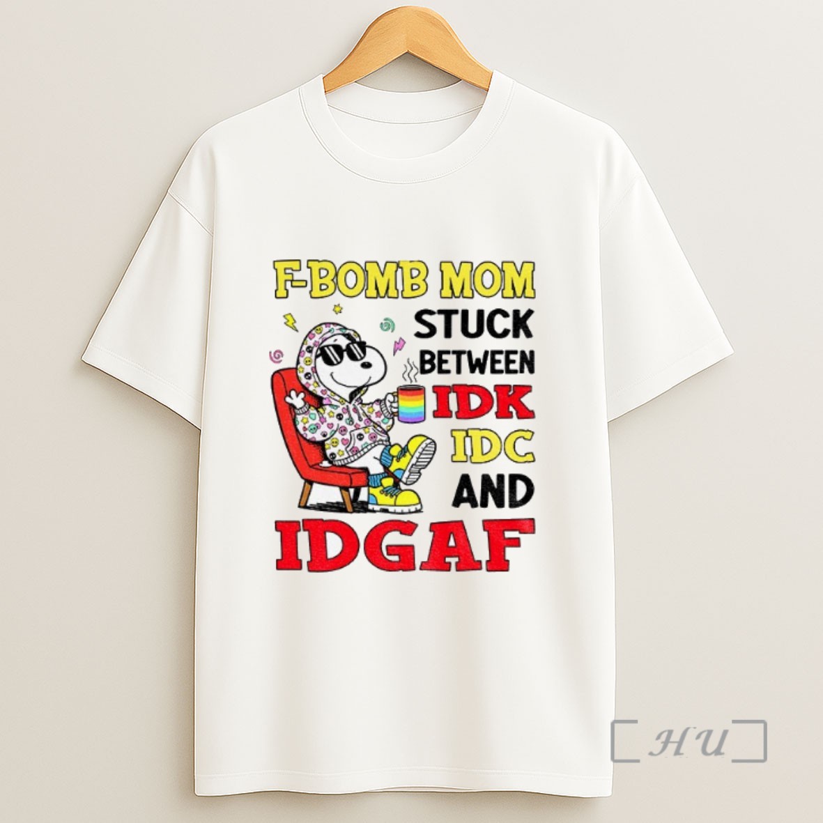 Officials Snoopy F Bomb Mom Stuck Between Idk Idc And Idgaf Lgbt Pride Month Sweatshirt Tee Shirt