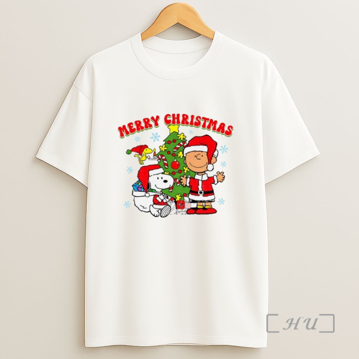 Officials Snoopy And Peanuts Friends Merry Christmas 2025 Sweatshirt Tee Shirt