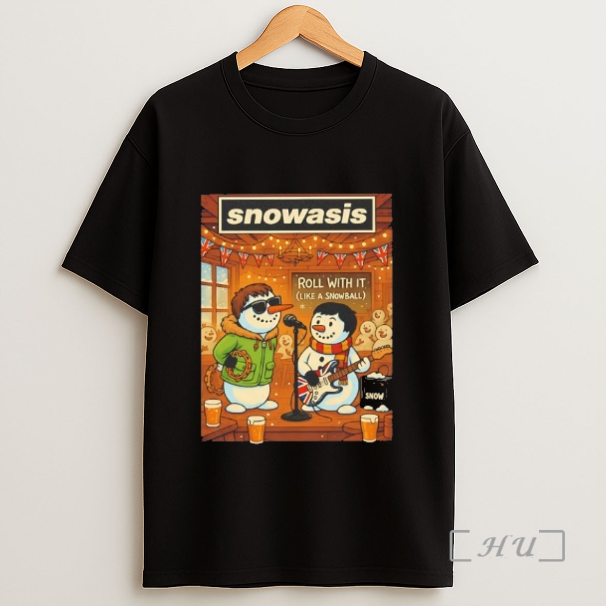 Officials Snowasis Roll With It Like A Snowball Christmas Sweatshirt Tee Shirt