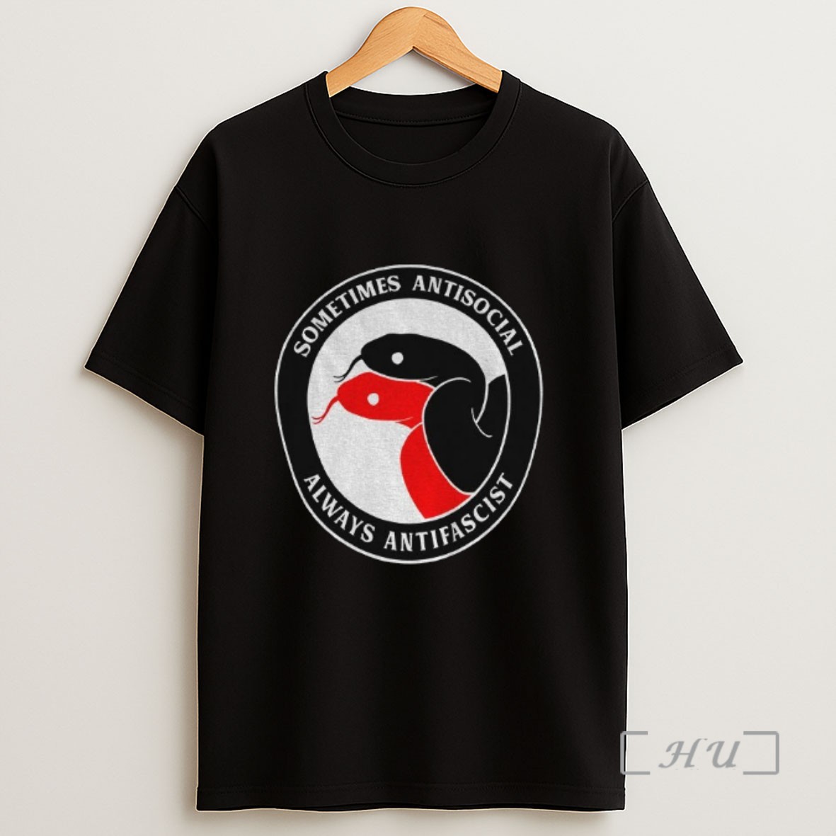 Officials Sometimes Antisocial Always Antifascist Snakes Logo Sweatshirt Tee Shirt