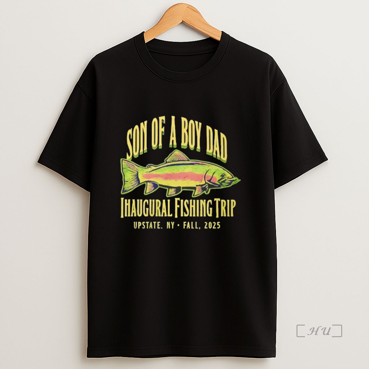 Officials Son Of A Boy Dad Inaugural Fishing Trip Upstate Ny Fall 2025 Sweatshirt Tee Shirt