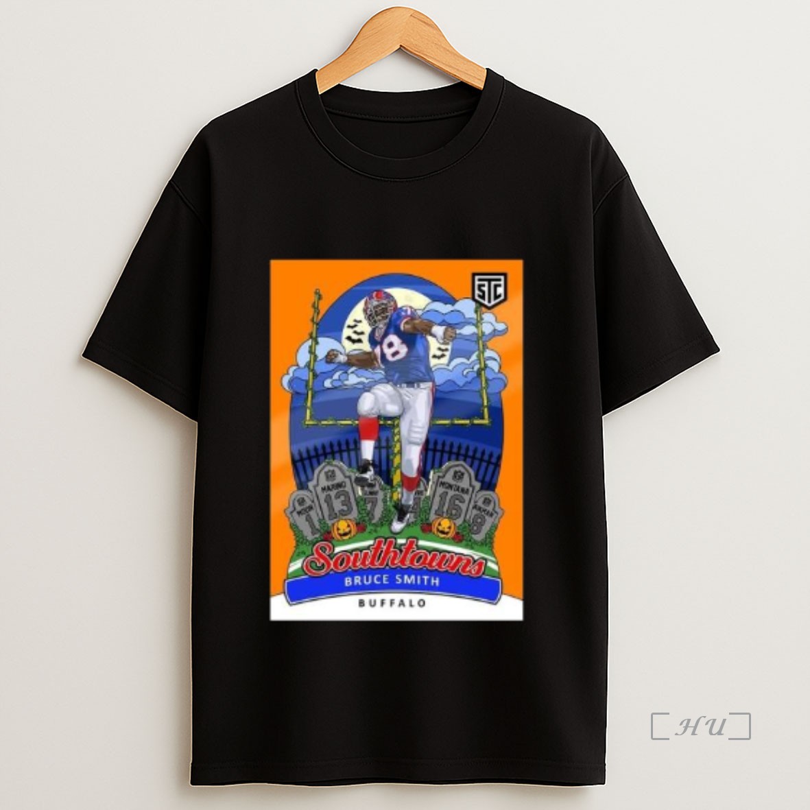 Officials Southtown Bruce Smith Buffalo Bills Sweatshirt Tee Shirt