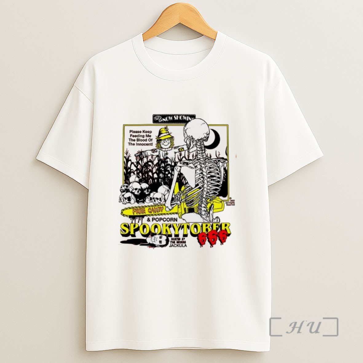 Officials Spookytober 666 The Rise Of Jackula Please Keep Feeding Me The Blood Of The Innocent Halloween Sweatshirt Tee Shirt