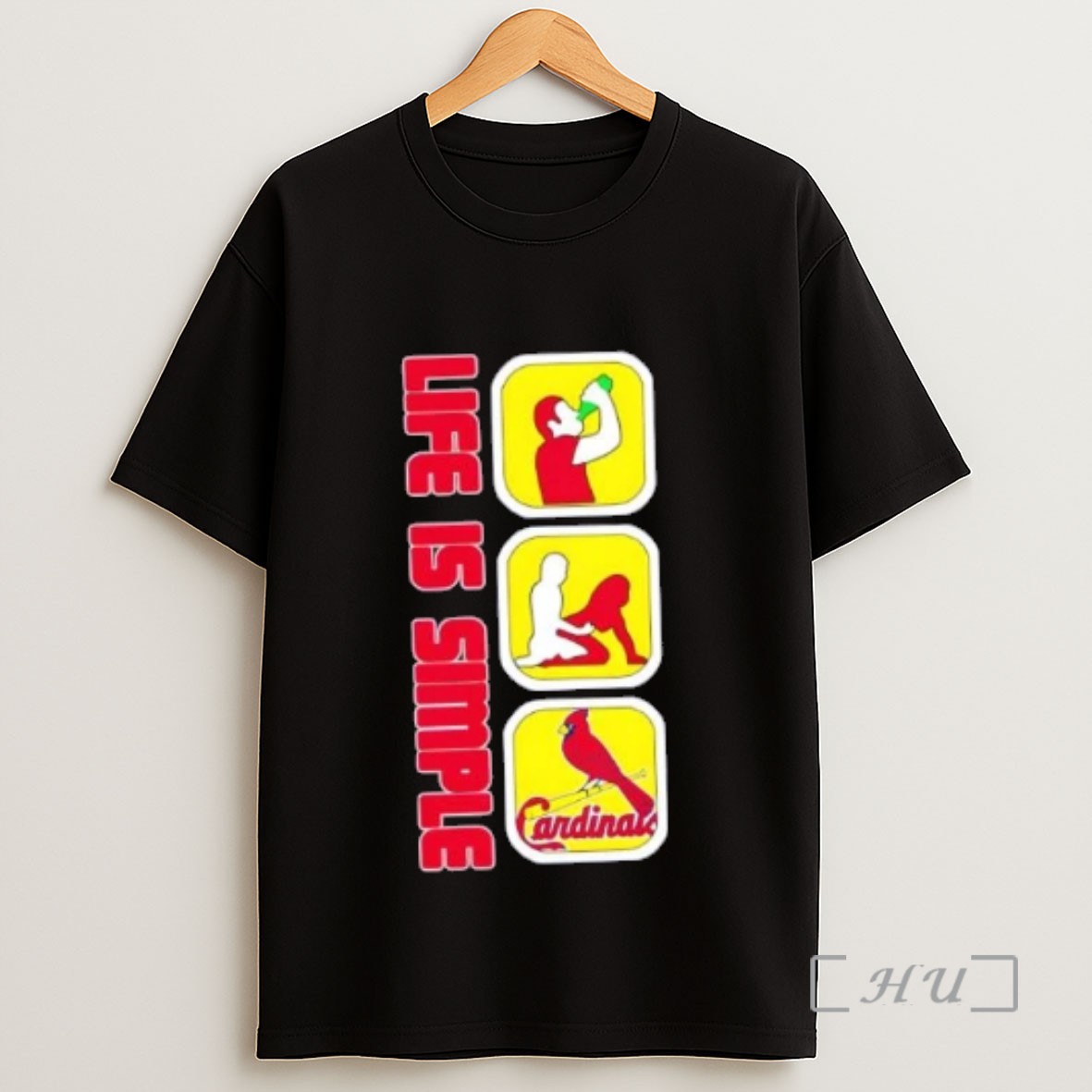 Officials St Louis Cardinals Baseball Life Is Simple Sweatshirt Tee Shirt