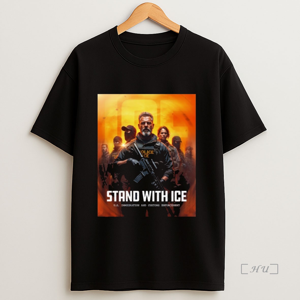 Officials Stand With Ice Us Immigration And Customs Enforcement The White House Sweatshirt Tee Shirt