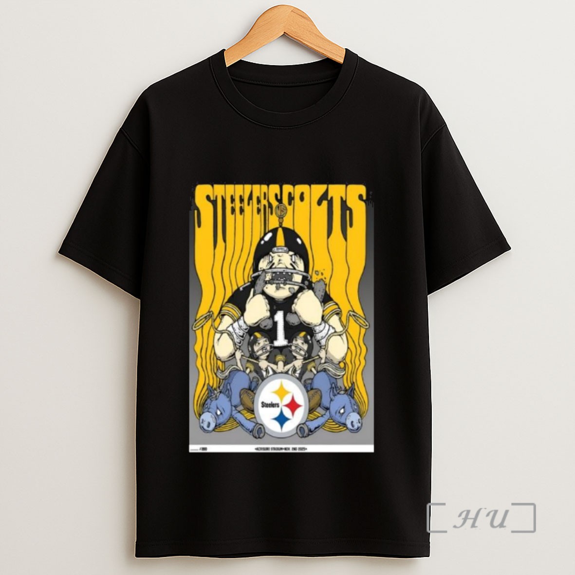 Officials Steelers Vs Colts At Acrisure Stadium In Pittsburgh Pa On Nov 2 2025 Long Sleve Sweatshirt Tee Shirt