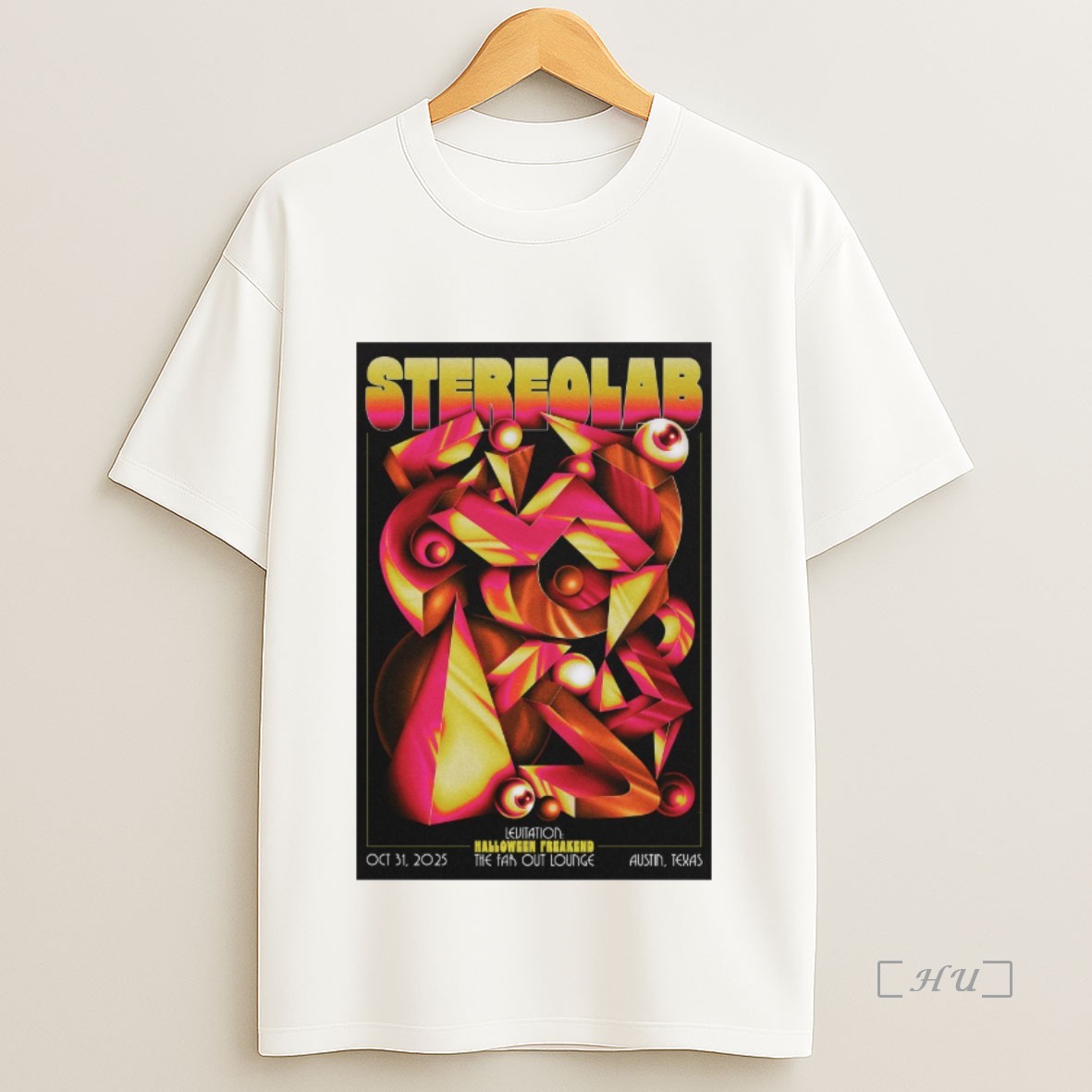 Officials Stereolab October 31 2025 The Far Out Lounge In Austin Texas Sweatshirt Tee Shirt