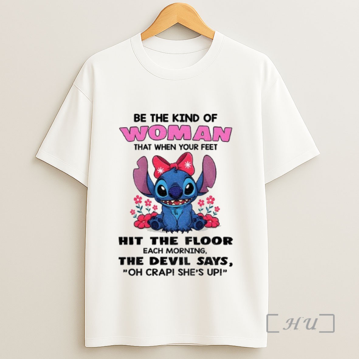 Officials Stitch Be The Kind Of Woman That When Your Feet Hit The Floor Each Morning The Devil Says Sweatshirt Tee Shirt