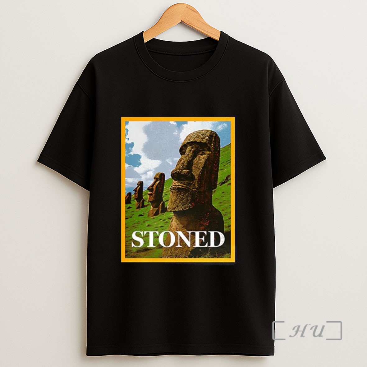 Officials Stoned Moai Easter Island Sweatshirt Tee Shirt