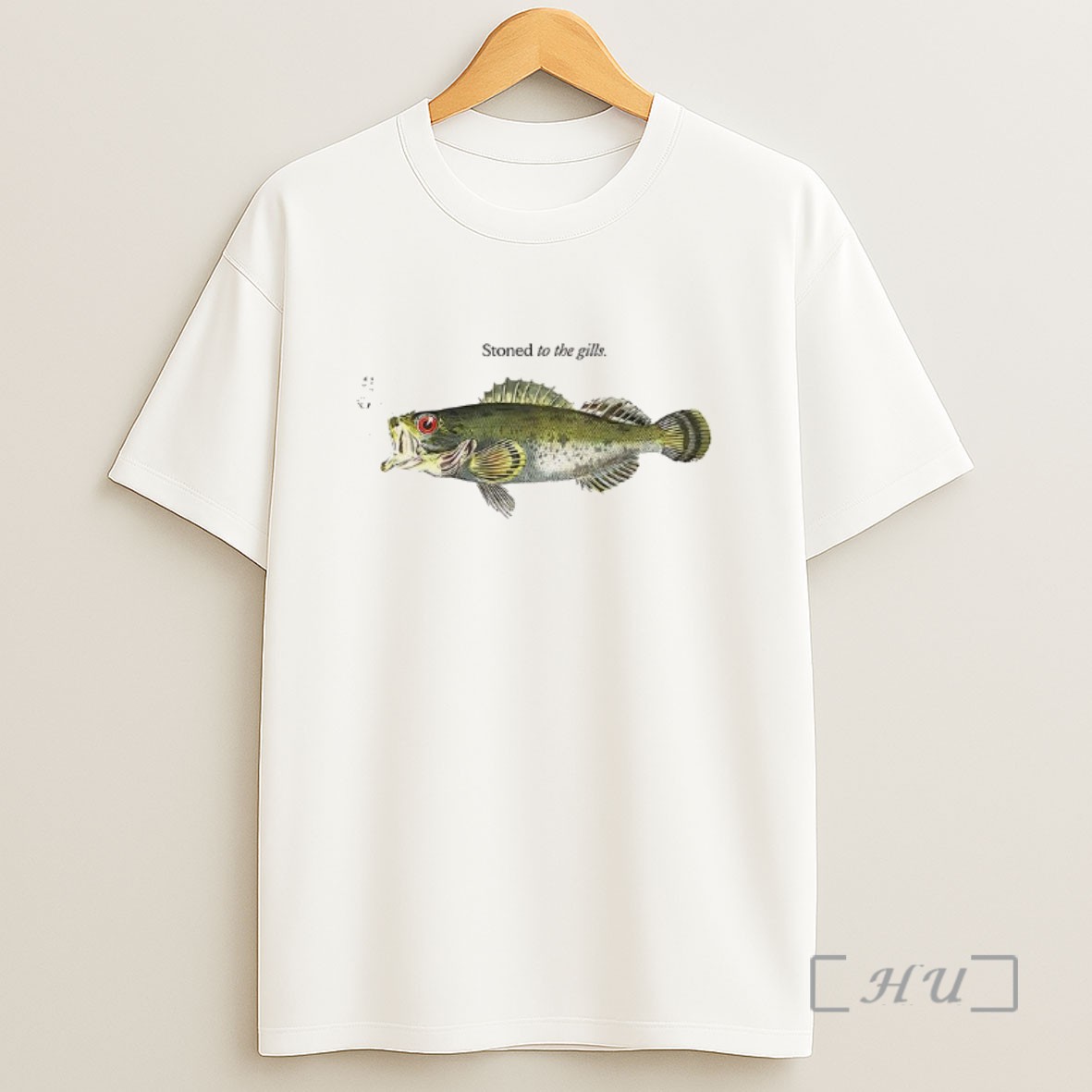Officials Stoned To The Gills Red Eyed Bass Meme Sweatshirt Tee Shirt