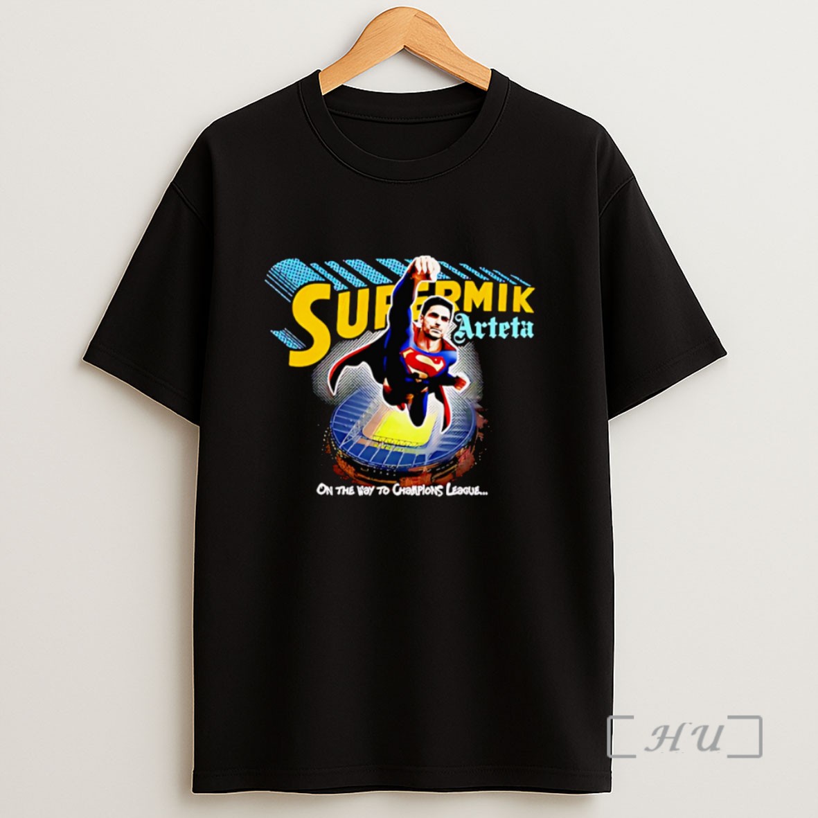 Officials Supermik Arteta On The Way To Champions League Sweatshirt Tee Shirt