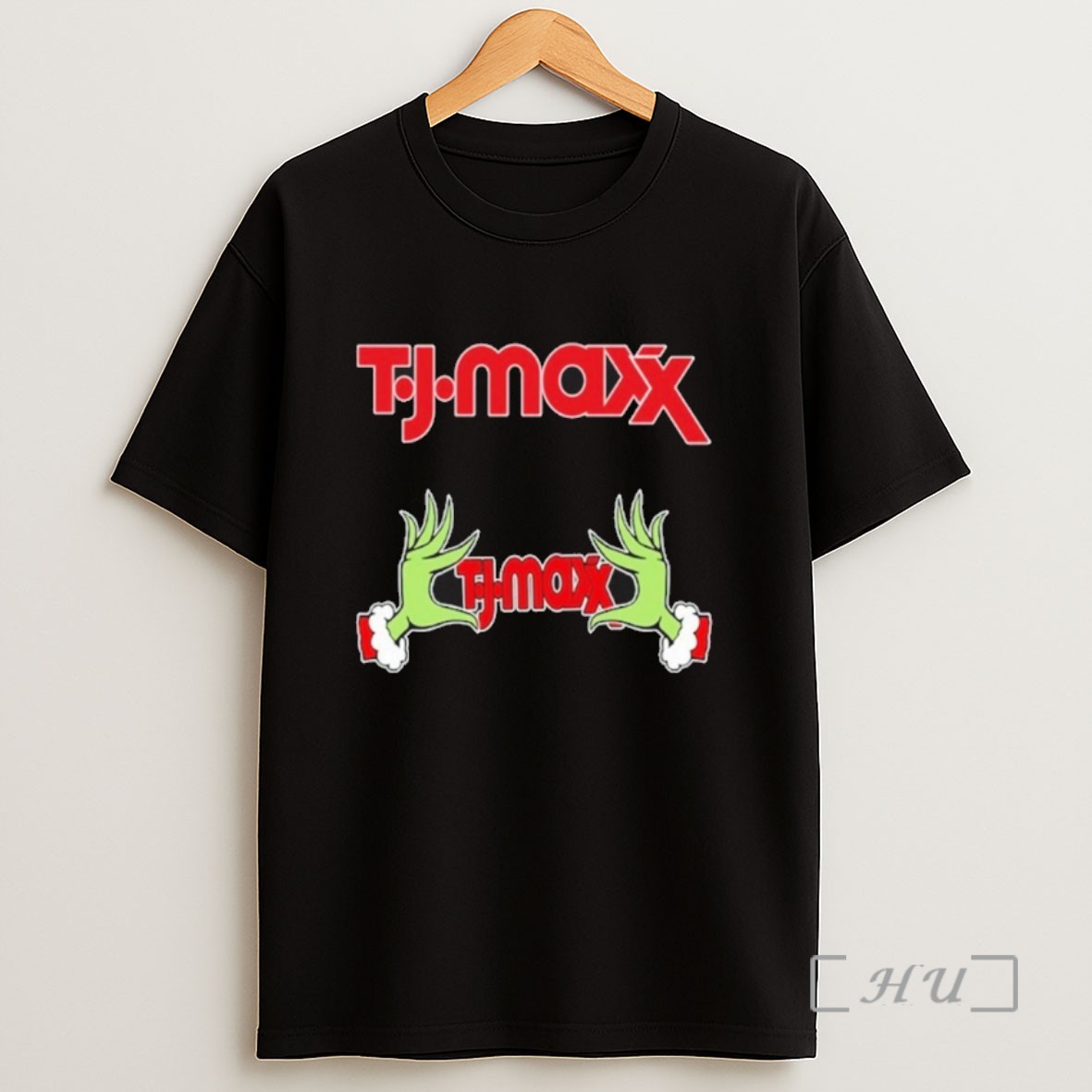 Officials Tj Maxx Logo Santa Jack And Santa Grinch 67 Sweatshirt Tee Shirt