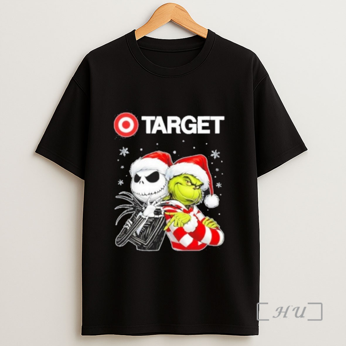 Officials Target Logo Santa Jack And Santa Grinch 67 Sweatshirt Tee Shirt