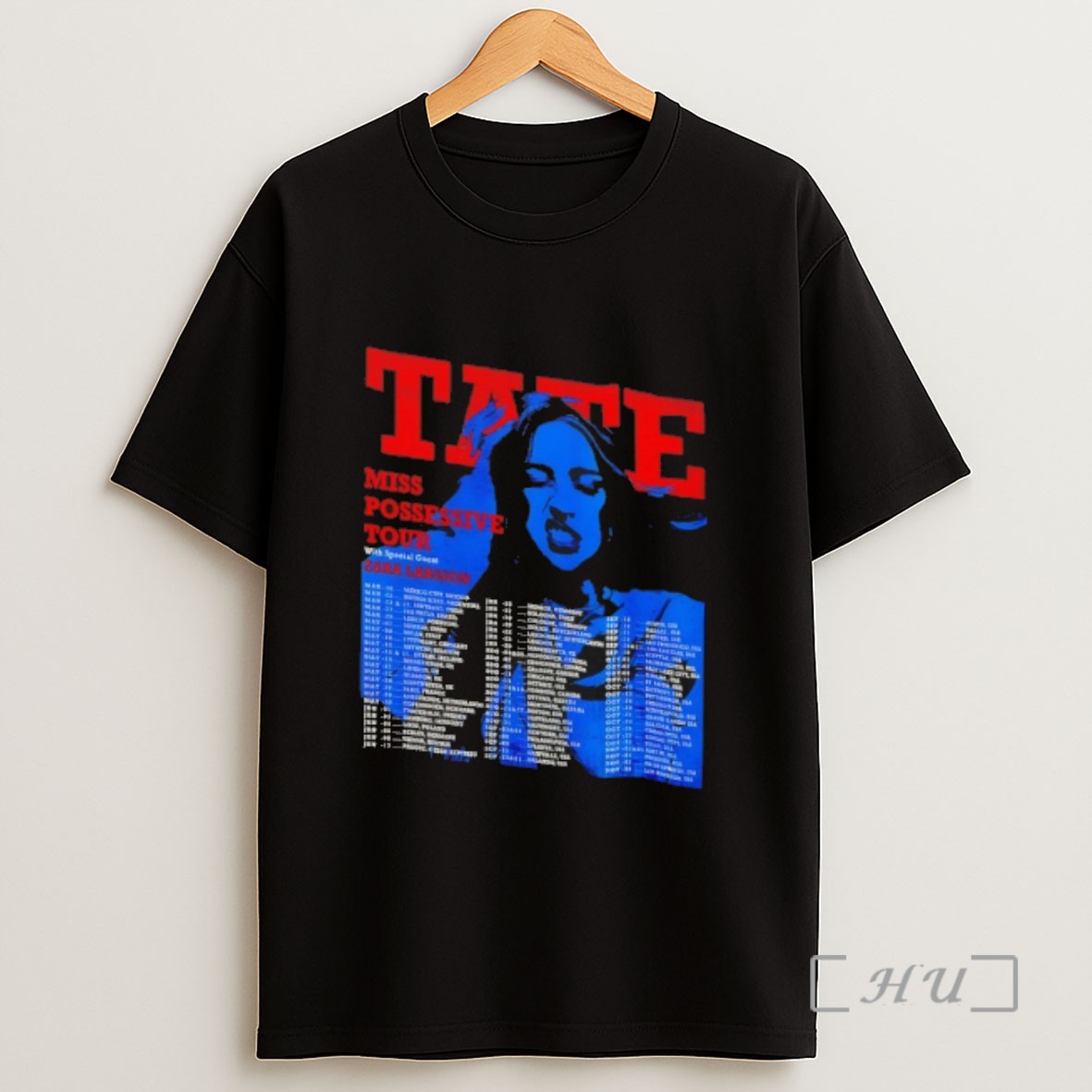 Officials Tate Mcrae Tour 2025 Miss Possessive Concert Pop Star Zara Larsson Sweatshirt Tee Shirt