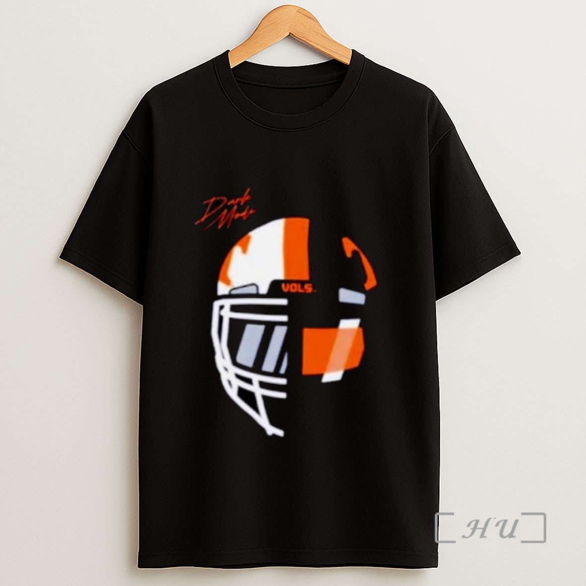 Officials Tennessee Volunteers Dark Mode Split Helmet Ornaments Sweatshirt Tee Shirt