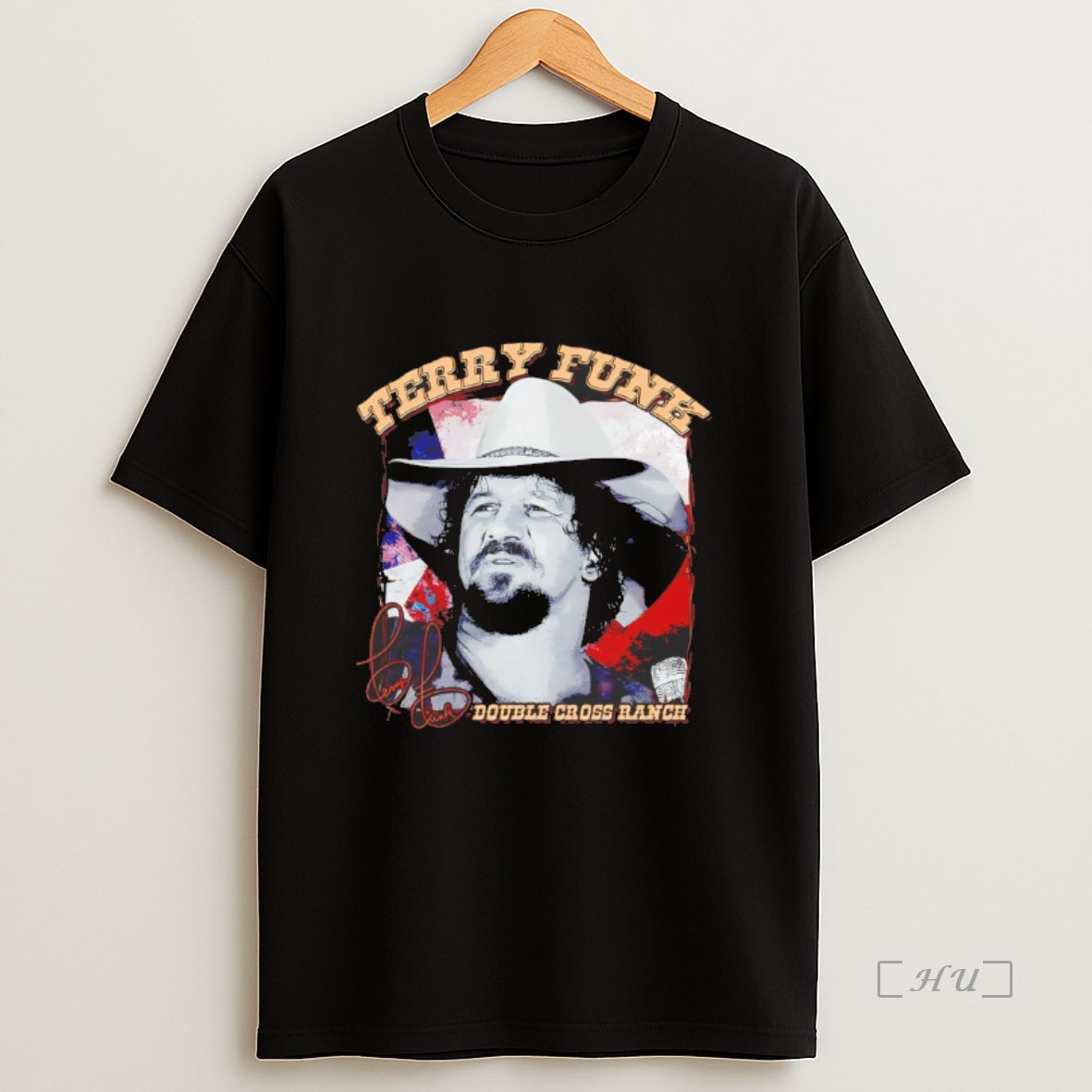 Officials Terry Funk On The Double Cross Ranch Sweatshirt Tee Shirt
