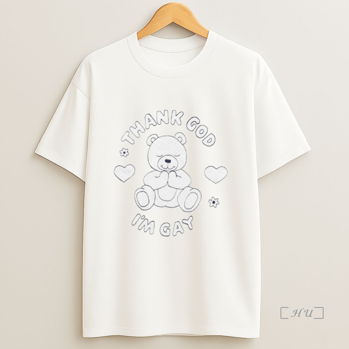 Officials Thank God Im Gay Teddy Bear Sweatshirt Tee Shirt